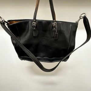 Vintage Smooth Leather Coach Purse